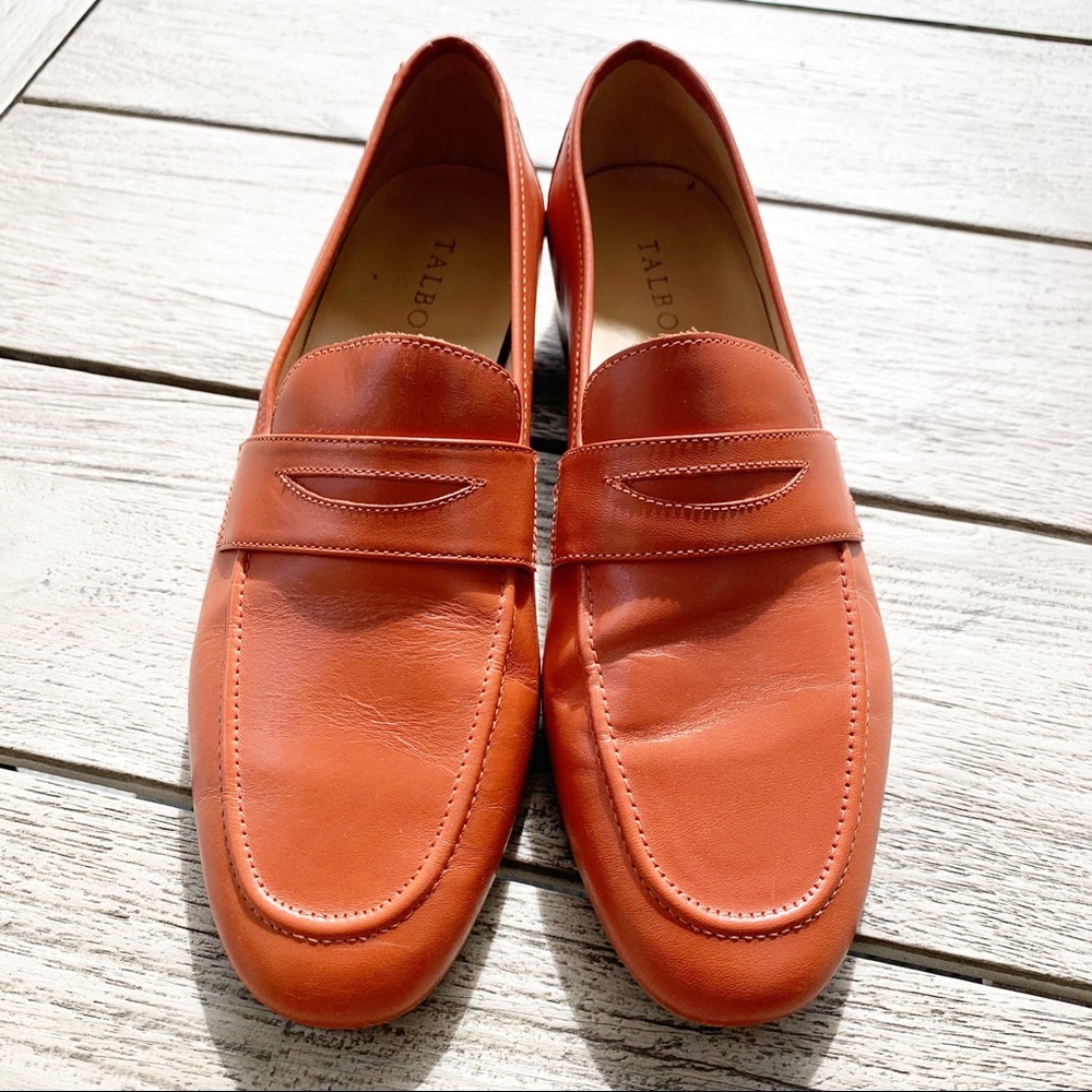 Talbots Leather Loafer Flats Size 8